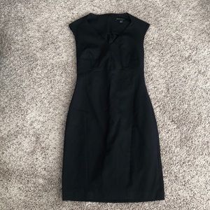 Banana Republic Black V-Neck Dress